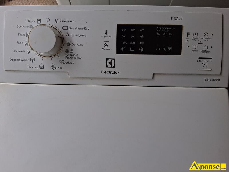 PRALKA , ELECTROLUX, klasa energetyczna A+, wywietlacz elektroniczny, adowana od gry, moliwo transportu, uywana opis dodatkowy: sprawna 100% gwarancja molwo sprawdzenia podczona czysta bez rdzy cena do uzgodnienia telefonicznie stan przedmiotu transakcji: stan bardzo dobry