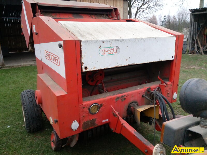 prasa , rolujca, SIPMA, wizanie na sznurek, 1.waciciel, garaowana opis dodatkowy: Sprzedam pras rolujca Sipma Z -279 98r Baloty 120x120 uywana we wasnym gospodarstwie stan przedmiotu transakcji: stan bardzo dobry