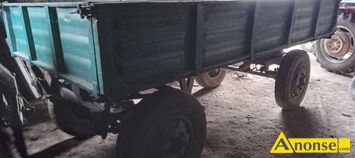Anonse PRZYCZEPA, AUTOSAN, rolnicza, ad. 3,5t caa metalowa garaowana bez rejestracji, c.4.400z. LUBLIN