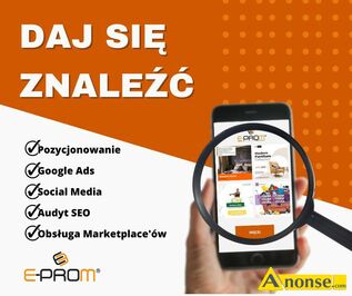 Anonse REKLAMA, Wprowad swj biznes na wyszy poziom - E-commerce, SEO, Marketplace, Marketing Masz sklep lub chcesz sprzedawa za granic? Dobrze