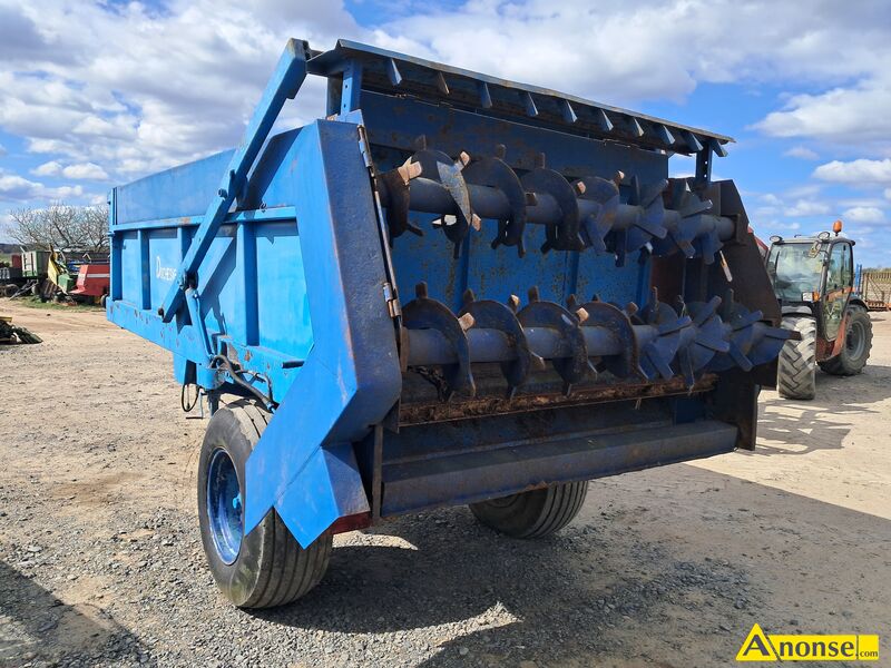 rozrzutnik  opis dodatkowy:  Duchesne 8 ton plus nadstawka w oryginale walki poziome klapa hydrauliczna nie spawany szerokie koa stan bardzo dobry cena do negocjacji. Moliwo transportu I zamiany.  Wicej informacji udziel telefonicznie 
