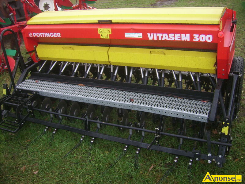 siewnik  opis dodatkowy:  Pottinger 3m. talerzowy stan idealny
