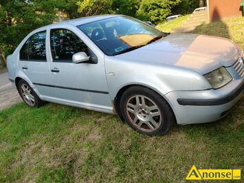Anonse VW BORA, 1999r., 1,6cm<sup>3</sup>, benzyna, sedan, 130.000km, srebrny, metalik, manualna, 1.waciciel, radio + odtwarzacz CD, Sprzedam samochd VW Bo