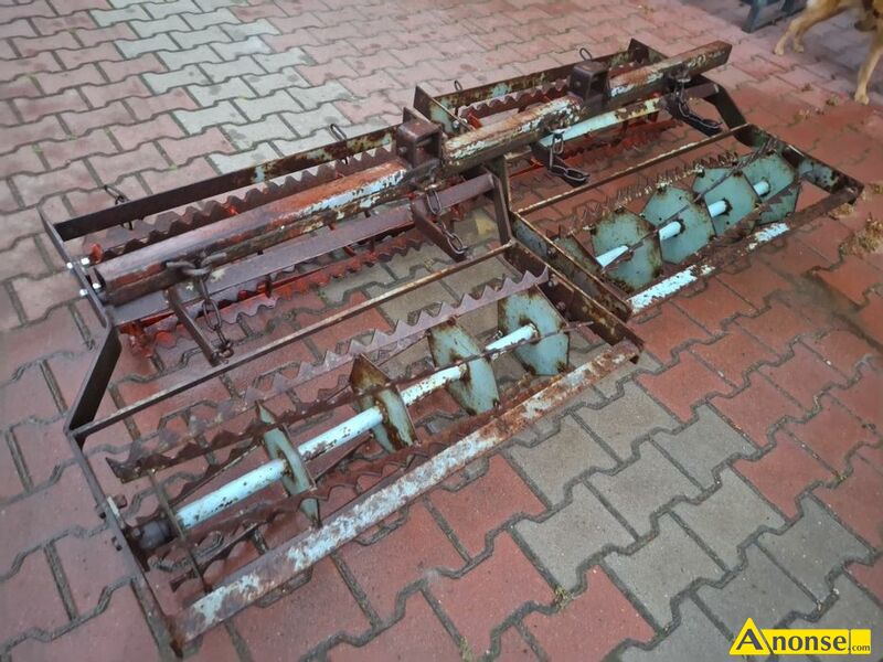 Waki  opis dodatkowy: Witam, posiadam na sprzeda waki strunowe, uprawowe, podwjne. Szeroko robocza 2,10m. Idealne do kultywatora, agregatu lub talerzwki. Walki bardzo mao uywane, stan techniczny bardzo, dobry, jak nowe co wida po zucyciu paskownikw i pozostaociach farby. Stan wizualny jak wida na zdjciach ( do odwieenia), e wzgldu na to, e byy przechowywane na dworze, mocowania jak na zdjciach, moliwo dorobienia wieyczki. Cena do rozsdnej negocjacji. Zapraszam do kontaktu, wicej informacji pod numerem telefonu, lub przez wiadomo. stan przedmiotu transakcji: stan bardzo dobry