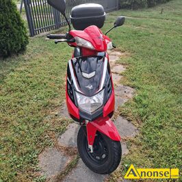 Anonse ZIPP PARCO, 2012r., 50, 18.000km, czerwony, skuter, kufry, WITAM MAM DO SPRZEDANIA SKUTER ZIPP PARCO 50 JEDCY, STAN WIZUALNY BDB UBEZPIEC