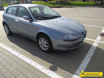 Anonse ALFA ROMEO 147, 2004r., 1.900cm<sup>3</sup>, 115KM, diesel, hatchback, 306.000km, bkitny, metalik, poduszki powietrzne, 4xPP, elektryczne szyby przd