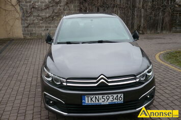 Anonse CITROEN C-Elysee, 2019r./VI, 1.199cm<sup>3</sup>, 83KM, benzyna, sedan, 80.400km, poduszki powietrzne, 4xPP, system kontroli trakcji, ABS, immobiliser,