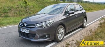 Anonse CITROEN C4, 2015r., 1.600cm<sup>3</sup>, 114KM, diesel, hatchback, 92.300km, szary, metalik, system kontroli trakcji, poduszki powietrzne, 6xPP, autoal
