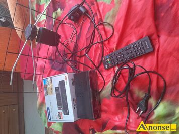 Anonse DEKODER ANTENA, Sprzedam nowy dekoder z antena pokojowa zakupiony za 160 z prosz pisa smsa jak nie odbieram oddzwoni, stan idealny, c.10