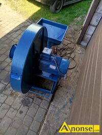 Anonse DMUCHAWA, zboa 380v silnik 7.5kw zachodnia kongskilde kolana rury solidna idealna do bina moliwo dowozu, stan bardzo dobry, c.4.500z. R