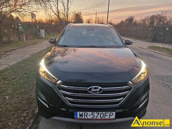 Anonse HYUNDAI TUCSON, 2017r., 1.700cm<sup>3</sup>, 116KM, diesel, 151.000km, czarny, metalik, ABS, immobiliser, ASR, autoalarm, system kontroli trakcji, cent