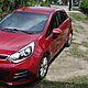 KIA RIO, 2015r., 1,1cm<sup>3</sup>, 140.000km, czerwony, ABS, ASR, autoalarm, system kontroli trakcji, poduszki powietrzne, 6xPP, regulacja kierownicy,
