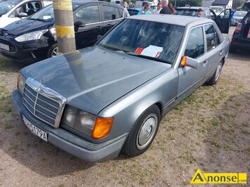 Anonse MERCEDES 124, 1987r., 2.500cm<sup>3</sup>, 115KM, diesel, sedan, 500.000km, szary, autoalarm, wspomaganie kierownicy, hak holowniczy, zamiana na Sprint