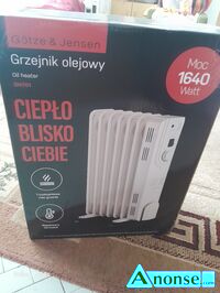 Anonse PIECYK OLEJOWY, Sprzedam nowy piecyk olejowy energooszczdny zakupiony za 259 sprzedaje taniej, c.160z. PONIATOWA