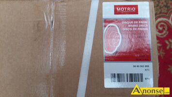 Anonse RENAULT TRAFIC III, Renault Trafic III/Opel Vivaro B 2014-2019 nowe tarcze przd 1- kpl Motrio-8660003955 orgina, stan bardzo dobry, c.350z