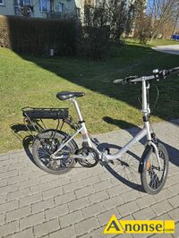 Anonse ROWER, Elektryczny, GCOMPACT, Rower elektryczny, may skadany w p +skadana kierownica. adowarka w komplecie. Idealny dla seniora, stan