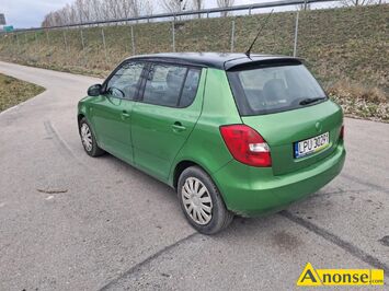Anonse SKODA FABIA, 2007r., 1.400cm<sup>3</sup>, benzyna + gaz, 300.000km, zielony, c.7.000z. BRONOWICE