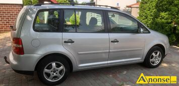 Anonse VW TOURAN, 2006r., 1.900cm<sup>3</sup>, 105KM, turbo diesel, van, 310.000km, srebrny, metalik, ABS, ASR, autoalarm, immobiliser, poduszki powietrzne, 6