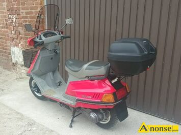 Anonse YAMAHA BELUGA, 1995r., 125, 6KM, 6.200km, czerwony, skuter, Kultowy skuter Yamaha Beluga 125 japoska wespa stan bardzo dobry, stan bardzo d