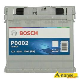 Anonse AKUMULATOR AKUMULATOR 52AH 470A BOSCH P0002 PRAWY+, Podana oferta dostpna jest: SPECPART AKUMULATORY LEGNICA tel.532 600 426 ul. Wrocawska