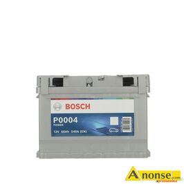 Anonse AKUMULATOR AKUMULATOR 60AH 540A P0004 BOSCH PRAWY+, Podana oferta dostpna jest: SPECPART AKUMULATORY LEGNICA tel.532 600 426 ul. Wrocawska