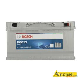 Anonse AKUMULATOR AKUMULATOR 95AH 800A BOSCH P0013 PRAWY+, Podana oferta dostpna jest: SPECPART AKUMULATORY LEGNICA tel.532 600 426 ul. Wrocawska