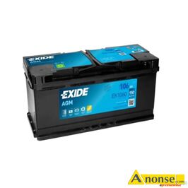 Anonse AKUMULATOR AKUMULATOR 106AH 950A EXIDE AGM START&STOP EK1060, Podana oferta dostpna jest: SPECPART AKUMULATORY LEGNICA tel.532 600 426 ul.