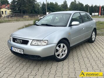 Anonse AUDI A3, 1999r., 1.800cm<sup>3</sup>, 150KM, turbo benzyna, hatchback, 240.000km, srebrny, Witam serdecznie. Na sprzeda oferuj Audi A3 8L w wersji 5-