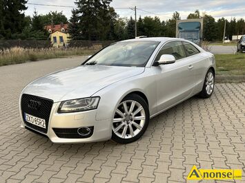 Anonse AUDI A5, 2008r., 1.800cm<sup>3</sup>, 170KM, turbo benzyna, coupe, 250.000km, srebrny, Witam serdecznie. Na sprzeda oferuj Audi A5 Coupé z 2008 roku