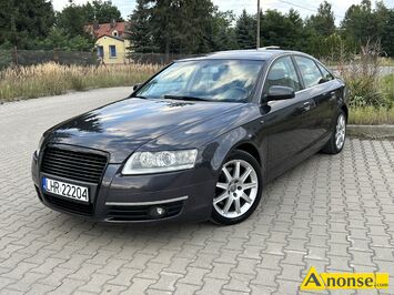 Anonse AUDI A6, 2004r., 2.400cm<sup>3</sup>, 177KM, benzyna + gaz sekwencyjny, sedan, 300.000km, Witam serdecznie. Na sprzeda oferuj Audi A6 C6 z 2004 roku,