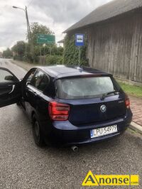 Anonse BMW SERIA 1, 2012r., 2.000cm<sup>3</sup>, 116KM, diesel, hatchback, 336.000km, granatowy, metalik, poduszki powietrzne, 6xPP, elektryczne szyby przd,