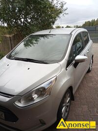 Anonse FORD B-MAX, 2016r., 1.000cm<sup>3</sup>, hatchback, 99.000km, srebrny, Podgrzewana tylna i przednia szyba, podgrzewane fotele, nawigacja., stan bardzo