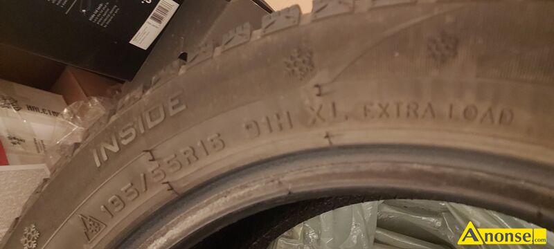 OPONY  ZIMOWE R16 195/55 opis dodatkowy: Sprzedam komplet 4szt opony zimowe jak nowe, przejechane jakie 8tys km z 2022r
bienik okoo 7mm jak na zdjciach. Odbir Snopkw 20A stan przedmiotu transakcji: stan bardzo dobry