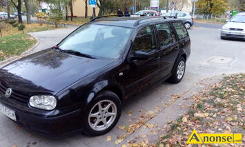 Anonse VW GOLF IV, 2000r., 1.900cm<sup>3</sup>, 115KM, diesel, kombi, 277.000km, czarny, metalik, ABS, system kontroli trakcji, centralny zamek, elektryczne l