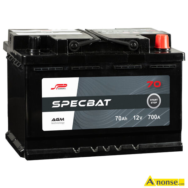 AKUMULATOR  AGM START&STOP 70AH 700A SPECBAT opis dodatkowy: Pena oferta dostpna jest  
Polska Sie Motoryzacyjna Specpart Sp. z o.o.
Zduska Wola 98-220
Ulica  Opiesiska 2c
Telefon 880753986

Zastosowanie samochody osobowe

Pojemno akumulatora [Ah] 70
Prd rozruchowy akumulatora (A) 700
Napicie znamionowe (V) 12
Typ akumulatora Rozruchowy
Biegunowo akumulatora prawy plus
Dugo [mm] 278
Szeroko [mm] 175
Wysoko [mm] 190
Gwarancja 24 miesicy

Sprzedawane przez nasz firm akumulatory s nowe, w peni naadowane oraz gotowe do uycia.

Wymiana akumulatora, test rozrusznika oraz sprawdzenie stanu adowania gratis w naszym punkcie sprzeday.

Przy zakupie nowego akumulatora naley zda stary akumulator lub zapaci kaucj w wysokoci 30 z (kaucja jest zwracana w momencie dostarczenia starego akumulatora w przecigu 30 dni).

Niniejsze ogoszenie jest wycznie informacj handlow i nie stanowi oferty w myl Art. 66,  1 Kodeksu Cywilnego. PSM Specpart nie odpowiada za ewentualne bdy lub nieaktualno ogoszenia. stan przedmiotu transakcji: stan idealny - image 1