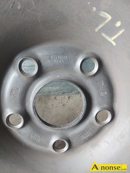FELGI  opis dodatkowy: Sprzedam felgi stalowe 15 4 szt 6J 15H2 ET 42. Pasuj do Audi, Volkswagena, Skody. Plus kopaki gratis. Felgi nie pokrzywione, nie byy drugi raz malowane. Pozostay mi po sprzedaniu auta i zalegaj. Cena do negocjacji.  stan przedmiotu transakcji: stan dobry - image 3