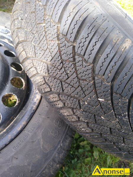 OPONY  175/65/14 opis dodatkowy: Wraz z felgami od corsy c ,zimowe ,po jednym sezonie 2023r stan przedmiotu transakcji: stan bardzo dobry - image 2