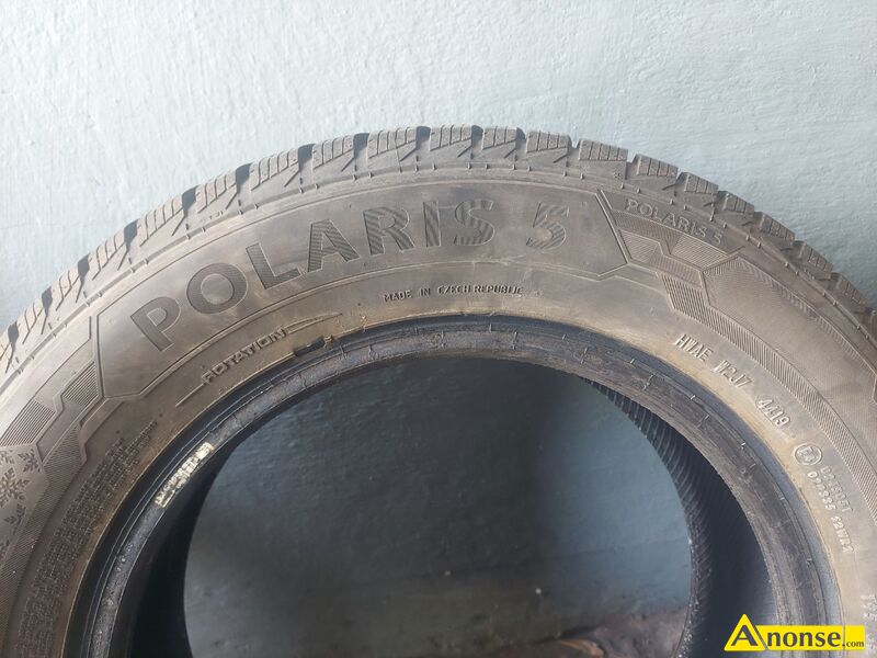 OPONY  BARUM POLARIS 5 ZIMOWE 195 65 R 15 opis dodatkowy: Sprzedam opony zimowe 4 szt Barum Polaris 5 195 65 R 15 DOT 4419. Opony posiadaj duo bienika. Nie s popkane. Zostay mi po sprzedaniu auta i zalegaj. Cena do negocjacji.  stan przedmiotu transakcji: stan dobry - image 3