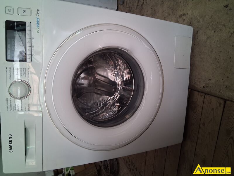 PRALKA , SAMSUNG, klasa energetyczna A+, wywietlacz elektroniczny, adowana z boku, moliwo transportu, uywana opis dodatkowy: sprawna 100% gwarancja czysta jak nowa podczona moliwo testowania cena do uzgonienia po tesowaniu stan przedmiotu transakcji: stan bardzo dobry - image 2