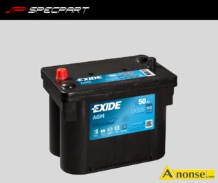 Anonse - AKUMULATOR, Akumulator Exide Orbital AGM START&STOP EK508 50Ah 800A Zastosowanie: samochody osobowe Producent: EXIDE Pojemność akumulatora : Anonse AKUMULATOR, Akumulator Exide Orbital AGM START&STOP EK508 50Ah 800A Zastosowanie: samochody osobowe Producent: EXIDE Pojemność akumulatora :