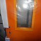 DRZWI, nowe, Drzwi pełne lub z szybką kolor pomarańczowy przylga kolor szary prawe/lewe z szybką z podcięciem wentylacyjnym lub bez prawe/le