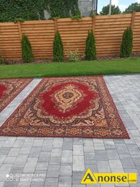 Anonse DYWAN, uywany, we wzory tureckie o wymiarach:1,50 x 2,50m i 2 x 3m, stan bardzo dobry, c.120z/sz do uzg.. KOZW