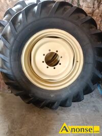 Anonse KOŁA Z FELGAMI, Bizon, BARUM, Sprzedam dwa koła wąskie 18.4-30 do Bizona lub innej maszyny .Opony w stanie b.dobrym, stan bardzo dobry, c.2.