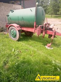 Anonse BECZKA ASENIZACYJNA, 2300 l polska, stan dobry, c.5.000z. OSTROWIEC WITOKRZYSKI