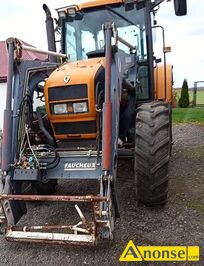 Anonse CIGNIK, Ares 610 RZ. 2002r. 100KM. 40km/h. 8120mtg. z Turem 3 sekcyjnym samopoziomujcym Faucheux 120, c.109.000z. WYSOKIE