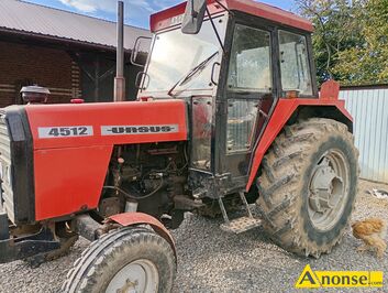 Anonse CIGNIK, Sprzedam Ursus 4512 lub zamieni na cignik (z przednim napdem za dopat), 1997r, sprawny w cigej eksploatacji od rolnika gara