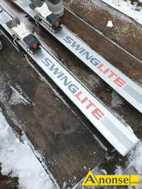 Anonse NARTY, FISCHER, Narty zjazdowe FISCHER SWING LITE, d�ugo�� 180 cm. W sk�ad zestawu wchodz� wi�zania i buty NORDIC. Narty w bardzo dobrym sta