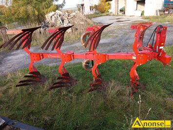 Anonse PUG, 4 skibowy aurowy obrotowy Vogel Noot, lekki do cignika pow. 80KM, waga ok. 950kg. regulowana szeroko orki od 30-45cm. na skib, k