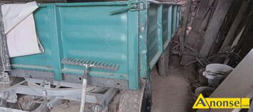 Anonse PRZYCZEPA, rolnicza Sanok 3,5 t sztywna caa metalowa bez rejestracji garaowana, c.4.400z. LUBLIN