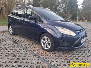 Anonse FORD GRAND C-MAX, 2012r./XII, 1.560cm<sup>3</sup>, 115KM, turbo diesel + intercooler, kombi, 196.500km, granatowy, metalik, ABS, autoalarm, poduszki po
